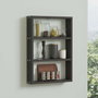 Hanah Home Estantería de Pared Pr1-An Antracita